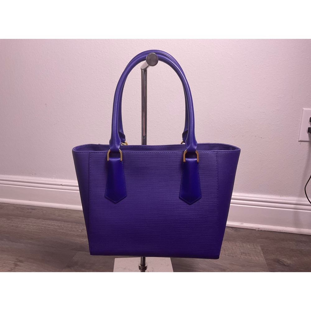 Dagne Dover legacy work tote laptop corporate crossbody shoulder cobalt blue